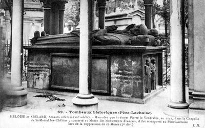 Tomb of Heloise and Abelard, Paris image